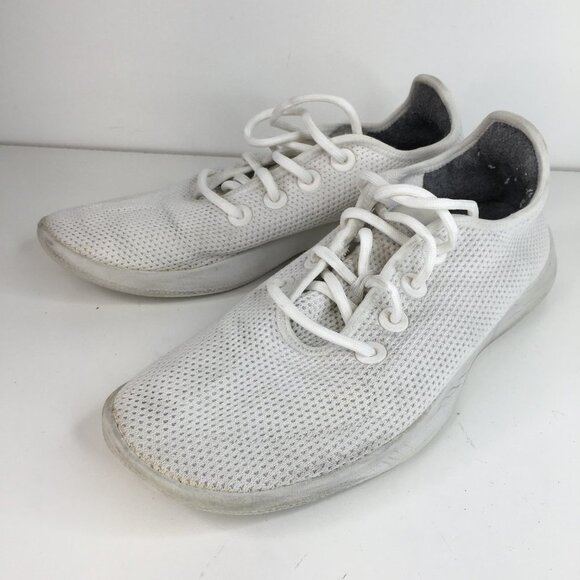 AllBirds Tree Runners White Running Sneakers Men’s Size US 11 - Picture 2 of 8